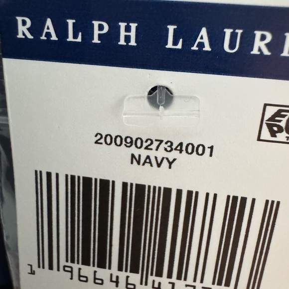 Lauren Ralph Lauren Cropped Pleated Wide Leg Trousers  Sz Large With Belt NAVY - Picture 12 of 14